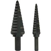 Step Bit Set, 1/8"/3/16" - 1/2"/7/8"  NRZ Safety Inc.