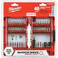 40-Piece Shockwave Impact Duty Driver Bit Set NRZ Safety Inc.