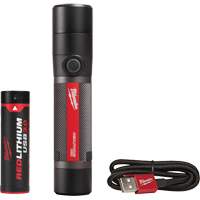 USB Compatible Compact Flashlight, LED, 800 Lumens, Rechargeable Batteries NRZ Safety Inc.