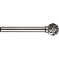 Drillco&reg; Double Cut Ball Shaped Burr, SD-12 NRZ Safety Inc.