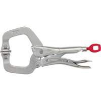 Torque Lock Locking Pliers with Swivel Jaws, 6" Length, C-Clamp NRZ Safety Inc.