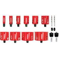 Electrician's Bi-Metal Hole Saw Set, 16 Pieces NRZ Safety Inc.