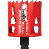 Scie cloche pour bois et m&eacute;tal, 2-5/8", Profondeur de la coupe 2-3/8", Carbure NRZ Safety Inc.