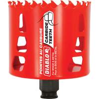 Scie cloche pour bois et m&eacute;tal, 3-1/8", Profondeur de la coupe 2-3/8", Carbure NRZ Safety Inc.