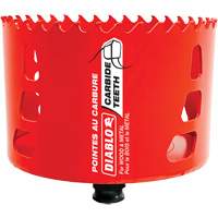 Scie cloche pour bois et m&eacute;tal, 4", Profondeur de la coupe 2-3/8", Carbure NRZ Safety Inc.