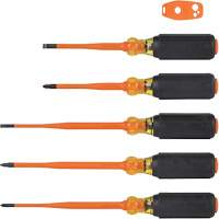 Slim-Tip Insulated Screwdriver Set, 1000 V, 6 Pcs NRZ Safety Inc.
