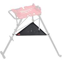 Tablette inf&eacute;rieure pour tr&eacute;pied de nivellement de 6 po avec &eacute;tau &agrave; chaîne NRZ Safety Inc.