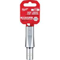 Douille SAE avec c&ocirc;t&eacute;s Four Flats, 3/8", Prise 1/2", 6 pans, Profond NRZ Safety Inc.