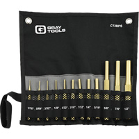 Brass Pin Punch Set, 12 Pieces NRZ Safety Inc.