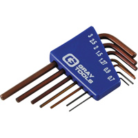 Hex Key Set, 7 Pcs., Metric NRZ Safety Inc.