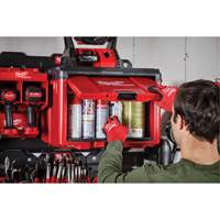 Packout Tool Cabinet, 15" x 15" x 20", Black/Red NRZ Safety Inc.