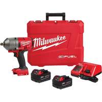 Ensemble de cl&eacute; &agrave; chocs &agrave; couple &eacute;lev&eacute; M18 Fuel avec One-Key &agrave; d&eacute;tente &agrave; broche, 18 V, Mandrin 1/2" NRZ Safety Inc.