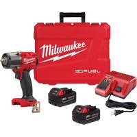 M18 Fuel Mid-Torque Impact Wrench with Friction Ring Kit, 18 V, 3/8" Socket NRZ Safety Inc.