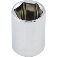 Regular Chrome Socket, 1/2", 3/8" Drive, 6 Points NRZ Safety Inc.