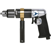 AD12VSRK Perceuse pneumatique &agrave; vitesse variable, 6 pi³/min, 1/4" NPT, 82 dBA, 1/2" mandrin, Avec cl&eacute; NRZ Safety Inc.