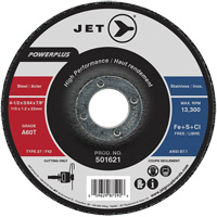 Meule &agrave; tronçonner PowerPlus A60T, 4-1/2" x 3/64", Arbre de 7/8", Type 27, 13 300 Tr/min NRZ Safety Inc.