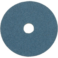 Resin Fibre Sanding Disc, 7" Dia., Z24 Grit, Zirconia Alumina NRZ Safety Inc.