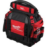 PackOut 15" Structured Tool Bag, Ballistic Polyester, 65 Pockets, Red NRZ Safety Inc.