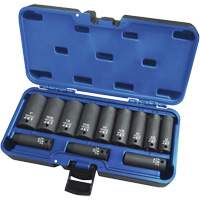 PS1238D Jeux - douilles, 12 Mcx, Chocs, Prise de 3/8", Profond NRZ Safety Inc.