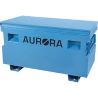 Jobsite Tool Box, 48" x 24" x 27-3/5", Steel, Blue NRZ Safety Inc.