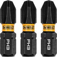 3-Piece FLEXTORQ&reg; Impact Screwdriving Bits, Phillips, #3, 1/4" Drive NRZ Safety Inc.