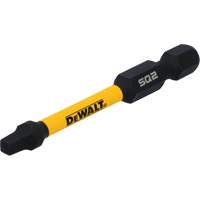 Jeu de forets de vissage Tic-Tac pr&ecirc;t &agrave; l'impact 15 mcx, Carr&eacute;e, Embout #2, Prise 1/4", Longueur 2" NRZ Safety Inc.