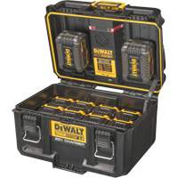 Chargeur 20V &agrave; deux ports ToughSystem 2.0, 14" x 15" x 9", Noir/Jaune NRZ Safety Inc.