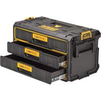 Unit&eacute; &agrave; trois tiroirs ToughSystem 2.0, 21-4/5" x 12-3/10" x 12-3/5", Noir/Jaune NRZ Safety Inc.