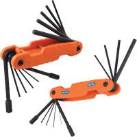 Pro Folding Hex Key Set, 21 Pcs., Metric & Imperial NRZ Safety Inc.