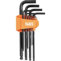 L-Style Long Ball-End Hex Key Set, 10 Pcs., Metric NRZ Safety Inc.