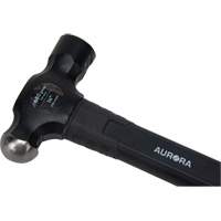 Marteau &agrave; panne ronde, Poids de la t&ecirc;te 24 oz, Face Ordinaire, Prise Fibre de verre NRZ Safety Inc.