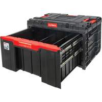 Arx&reg; Single Drawer Toolbox, 11-1/5" W x 18-3/10" D x 9-1/10" H, Black/Red NRZ Safety Inc.