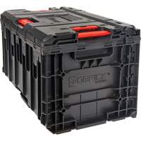 Arx&reg; Single Drawer Toolbox, 11-1/5" W x 18-3/10" D x 9-1/10" H, Black/Red NRZ Safety Inc.