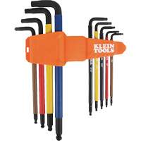 Colour-Coded Extra-Long L Style Hex Key Caddy Set, 9 Pcs., Imperial NRZ Safety Inc.