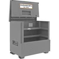Coffre de style piano pour le chantier de 38,3 pi3, 48-1/2" la x 33-7/8" p x 49-7/16" h, Gris NRZ Safety Inc.