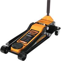 Low Profile Floor Jack, 3.5 Ton(s) Capacity, 3-3/4" Lowered, 21-3/4" Raised, Manual Hydraulic NRZ Safety Inc.