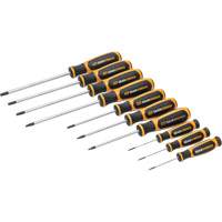 Torx&reg; Dual Material Screwdriver Set in Foam Storage Tray, 10 Pcs. NRZ Safety Inc.