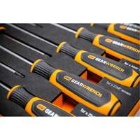 Torx&reg; Dual Material Screwdriver Set in Foam Storage Tray, 10 Pcs. NRZ Safety Inc.