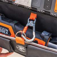 Bucket Work CentreS-Hook Large Pouch Module, Nylon, 3 Pockets, Black/Orange NRZ Safety Inc.