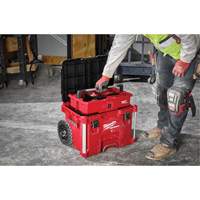 PACKOUT Rolling Tool Box, 18" x 22" x 19-1/2", Black/Red NRZ Safety Inc.