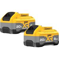 Bloc-pile MAX* XR POWERPACK, Lithium-ion, 20 V, 8 Ah NRZ Safety Inc.