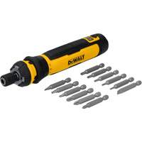 14-Piece Cordless Screwdriver Set with FLEXDRIVE Control, 4 V, 44 in-lbs/5 Nm Max. Torque NRZ Safety Inc.