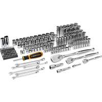 Jeu d'outils manuels pour m&eacute;canicien 90T SAE/MM avec prises 1/4", 3/8” & 1/2" NRZ Safety Inc.