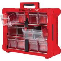 PACKOUT Tilt Bin Organizer, 15-1/5" x 19-7/10" x 6-7/10", Black/Red NRZ Safety Inc.