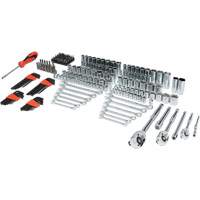 Jeu d'outils manuels pour m&eacute;canicien 1/4", 3/8" & 1/2" avec mallette de transport &agrave; 3 tiroirs NRZ Safety Inc.