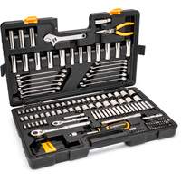 Jeu doutils de qualit&eacute; professionnelle &agrave; 72 dents, 6 pans et &agrave; prise 3/8" et 1/4" NRZ Safety Inc.