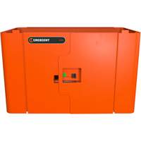 RAILWORKS Double Door Steel Security Panel Lockable Storage NRZ Safety Inc.