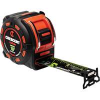 Shockforce NITE EYE Magnetic Tape Measure, 1-1/4" x 16', SAE Graduations NRZ Safety Inc.