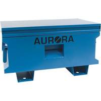 Jobsite Tool Box, 33" x 20-3/10" x 18-3/10", Steel, Blue NRZ Safety Inc.