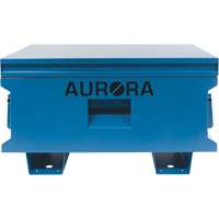 Jobsite Tool Box, 33" x 20-3/10" x 18-3/10", Steel, Blue NRZ Safety Inc.